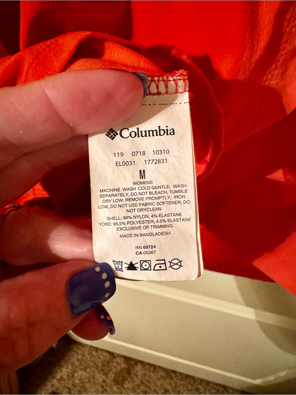 Columbia Coral Active Drawstring Waist Performance Dress Size M - Picture 6 of 6